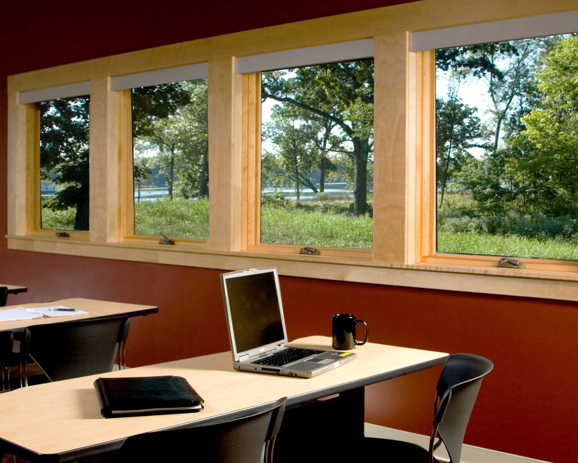 Interior view of classroom at Four Rivers