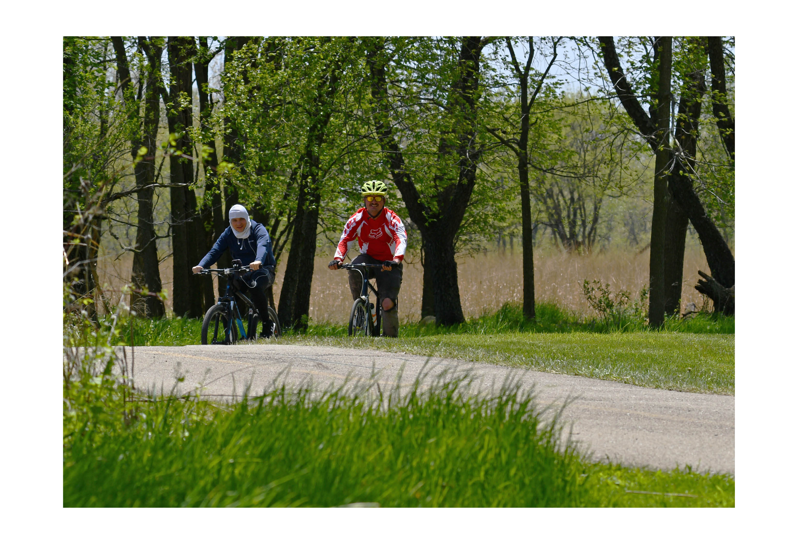 Trail users.