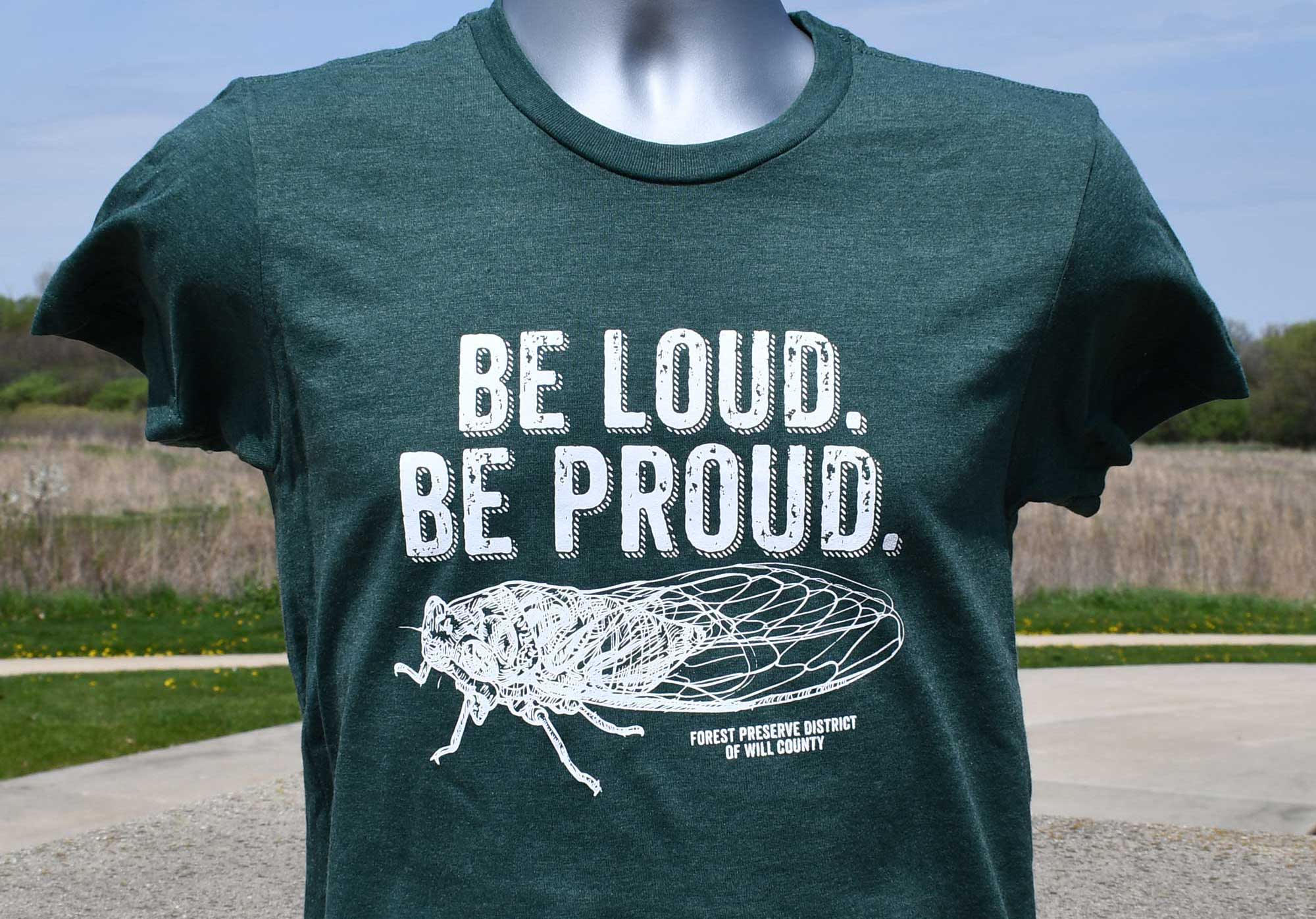 Commemorate summer of the cicada with Forest Preserve T shirts